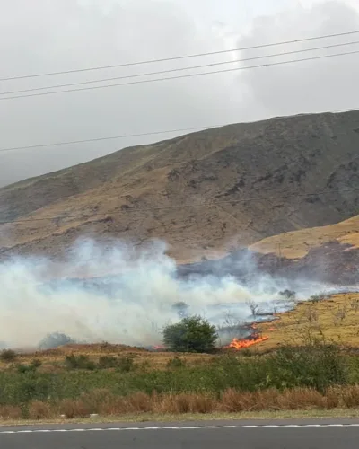 Olowalu brush fire burns more than 100 acres